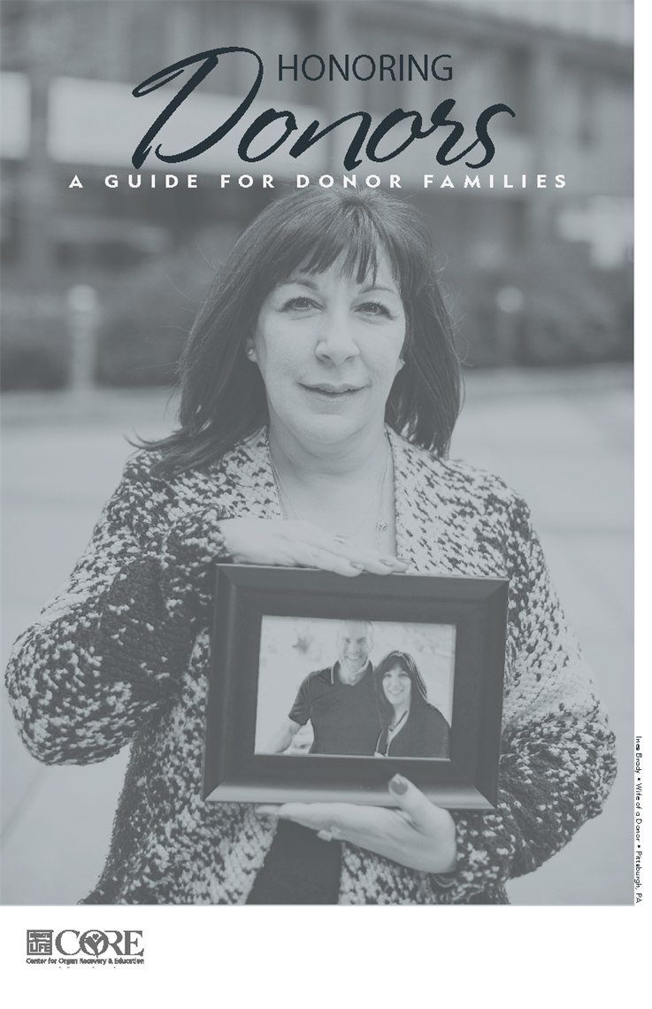 Show details for Honoring Donors a Guide for Donor Families