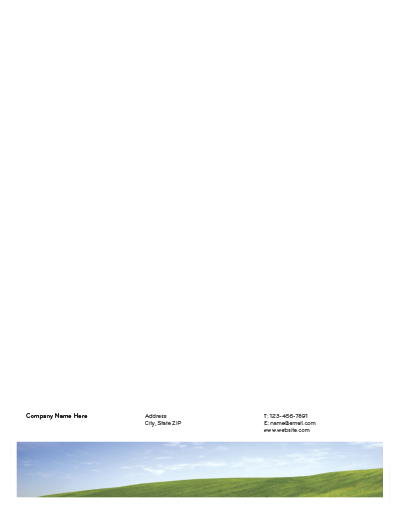 Show details for Agriculture Letterhead 6