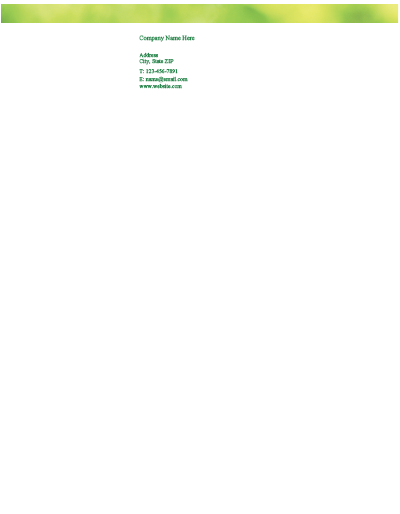 Show details for Agriculture Letterhead 3