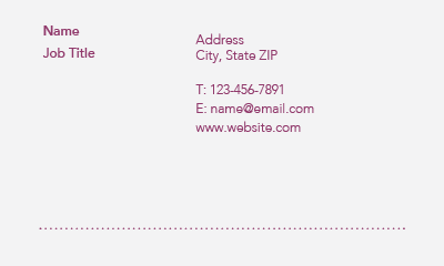 Show details for Automotive Business Card 2