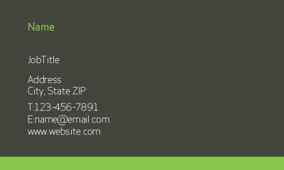 Show details for Beauty Business Card 1