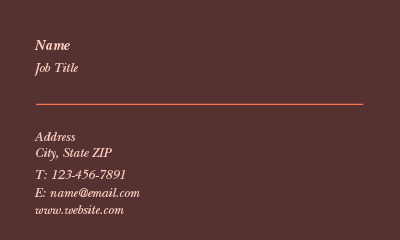 Show details for Beauty Business Card 3