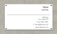 Show details for Construction & Trade Business Card 1