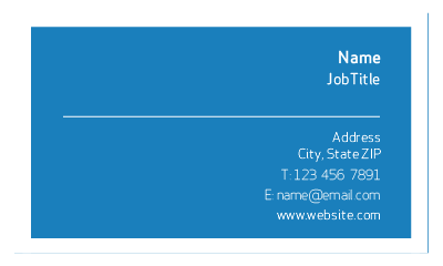 Show details for Education Business Card 6