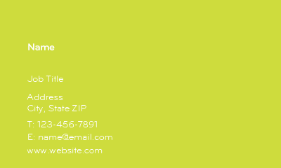 Show details for Environment Business Card 2