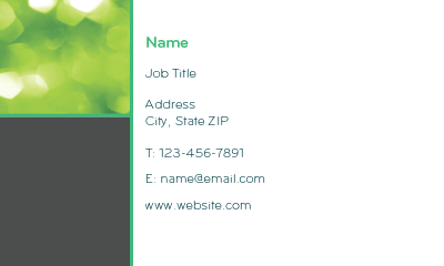 Show details for Environment Business Card 8