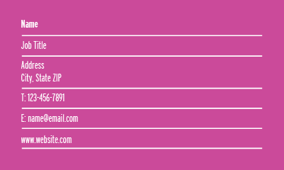 Show details for Financial Business Card 2