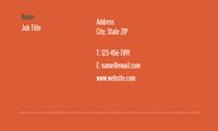 Show details for Food & Beverage Business Card 1