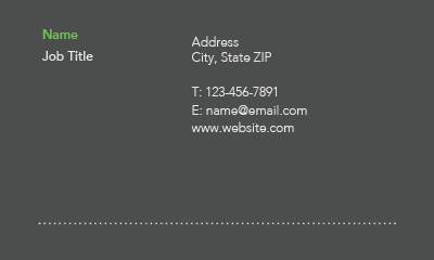 Show details for Horticulture Business Card 3