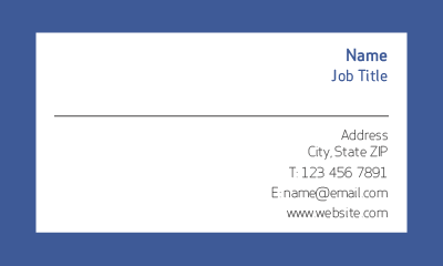 Show details for Non Profit Business Card 3