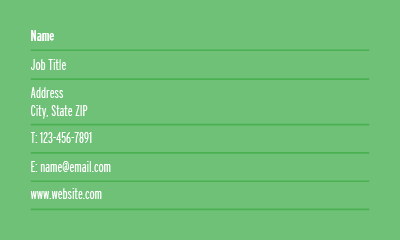 Show details for Pet Services Business Card 1