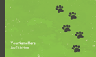 Show details for Pet Services Business Card 4