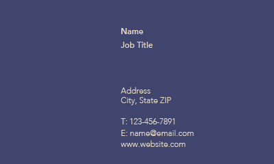 Show details for Real Estate Business Card 5