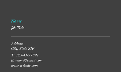Show details for Real Estate Business Card 8