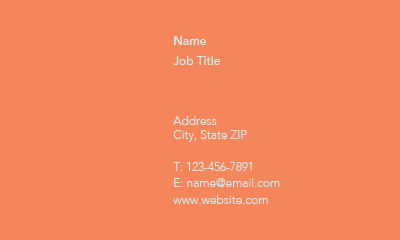 Show details for Recruitment Business Card 8