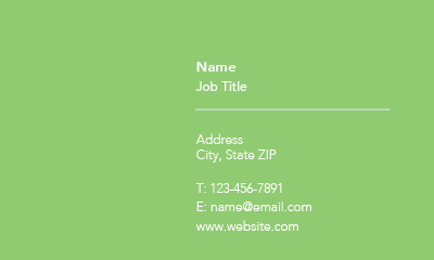 Show details for Services Business Card 2