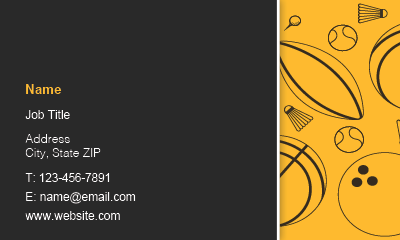 Show details for Sport Business Card 6
