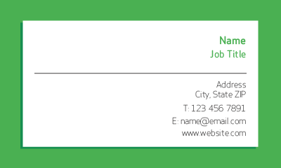 Show details for Sport Business Card 7