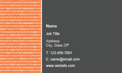 Show details for Technology Business Card 3