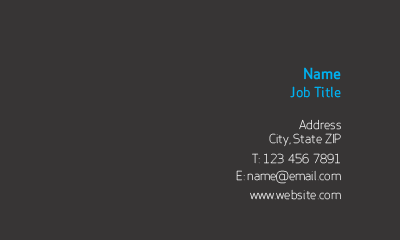 Show details for Transport Business Card 3