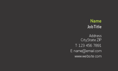 Show details for Transport Business Card 8