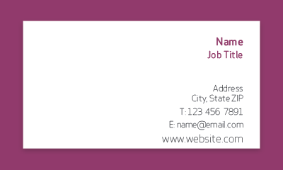 Show details for Travel Business Card 2