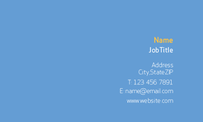 Show details for Travel Business Card 3