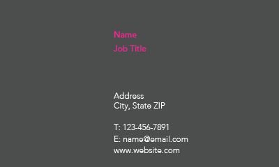 Show details for Wedding Services Business Card 3