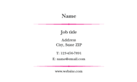 Show details for Wedding Services Business Card 4