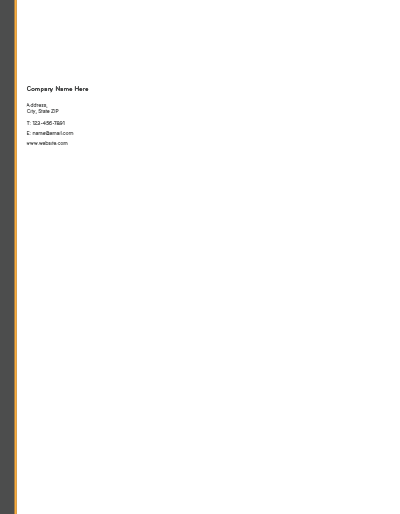 Show details for Business Services Letterhead 8
