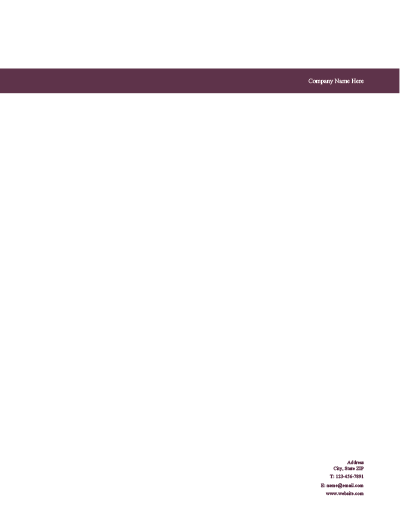 Show details for Creative Letterhead 7