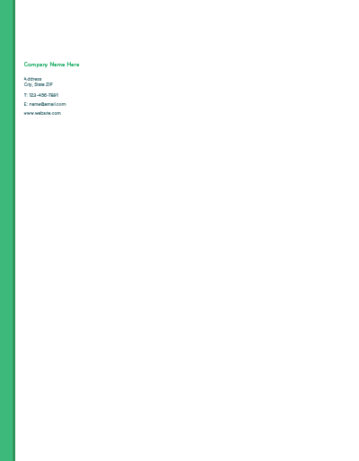 Show details for Horticulture Letterhead 6
