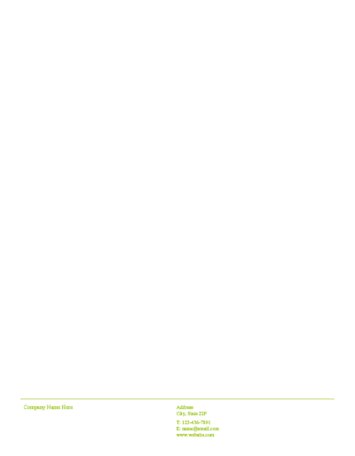 Show details for Horticulture Letterhead 8