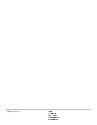 Show details for House & Home Letterhead 8