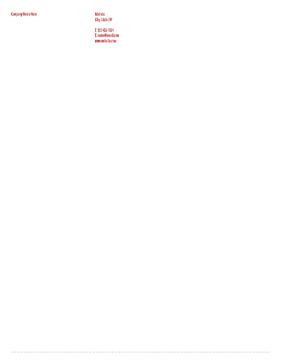 Show details for Non Profit Letterhead 4