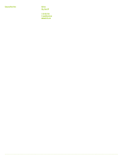 Show details for Real Estate Letterhead 1