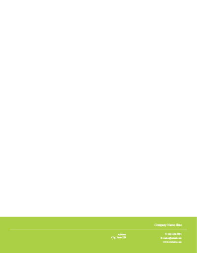 Show details for Real Estate Letterhead 3