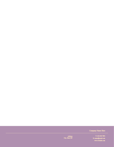 Show details for Recreation Letterhead 5