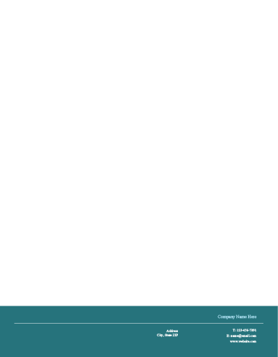 Show details for Services Letterhead 6