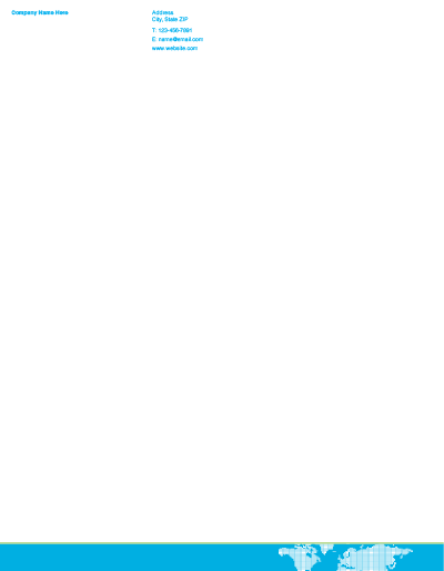 Show details for Travel Letterhead 7