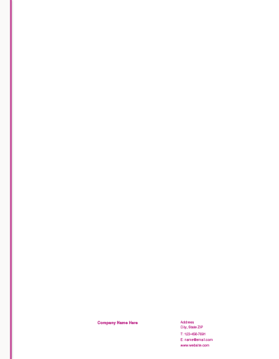 Show details for Wedding Services Letterhead 1