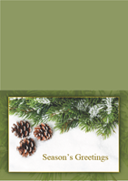 Show details for Holiday Card Pine Cones