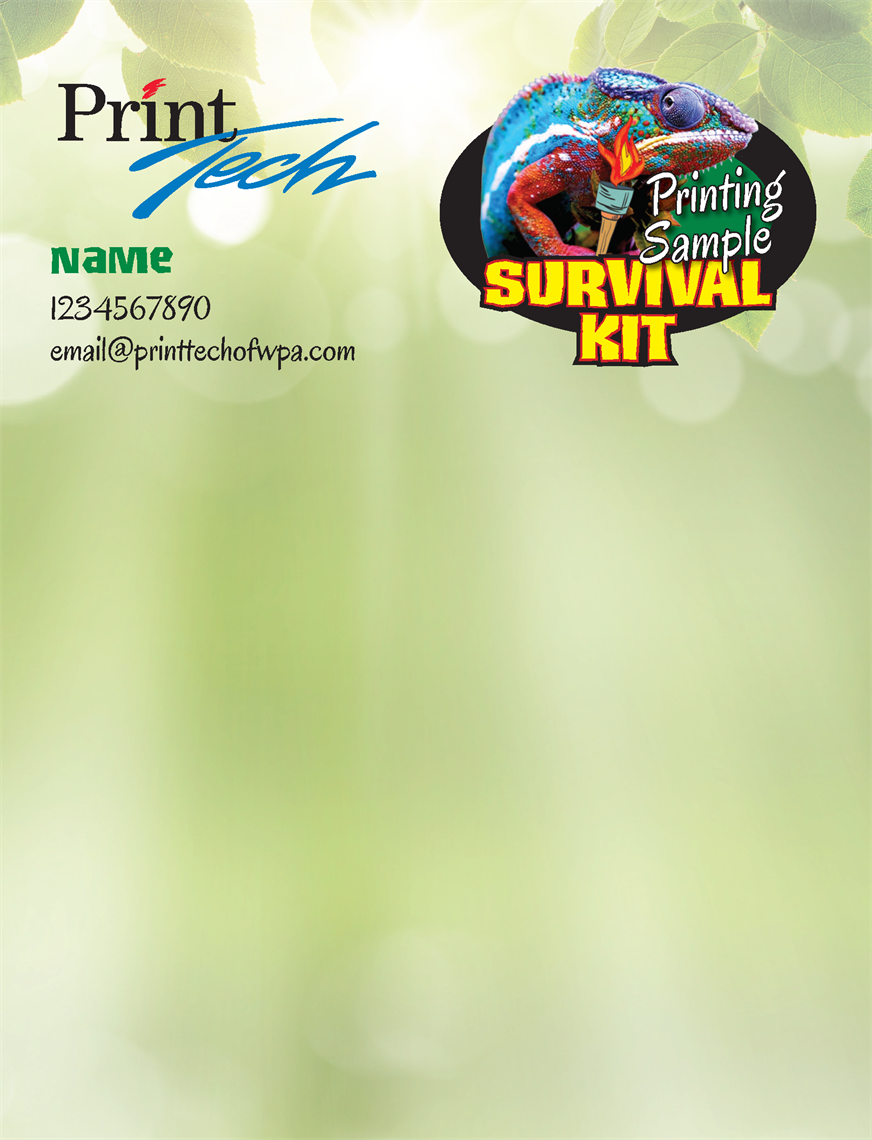 Show details for Survival Kits Note Pad