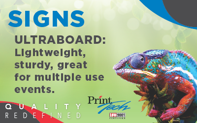 Show details for Print Tech Signage for Open House