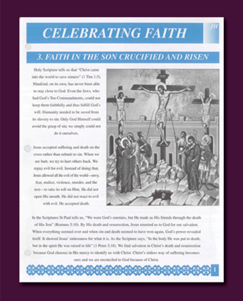 Show details for Celebrating Faith STUDENT Leaflets (Gr.8 – High School)