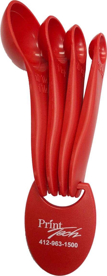 Show details for Red Measuring Spoons